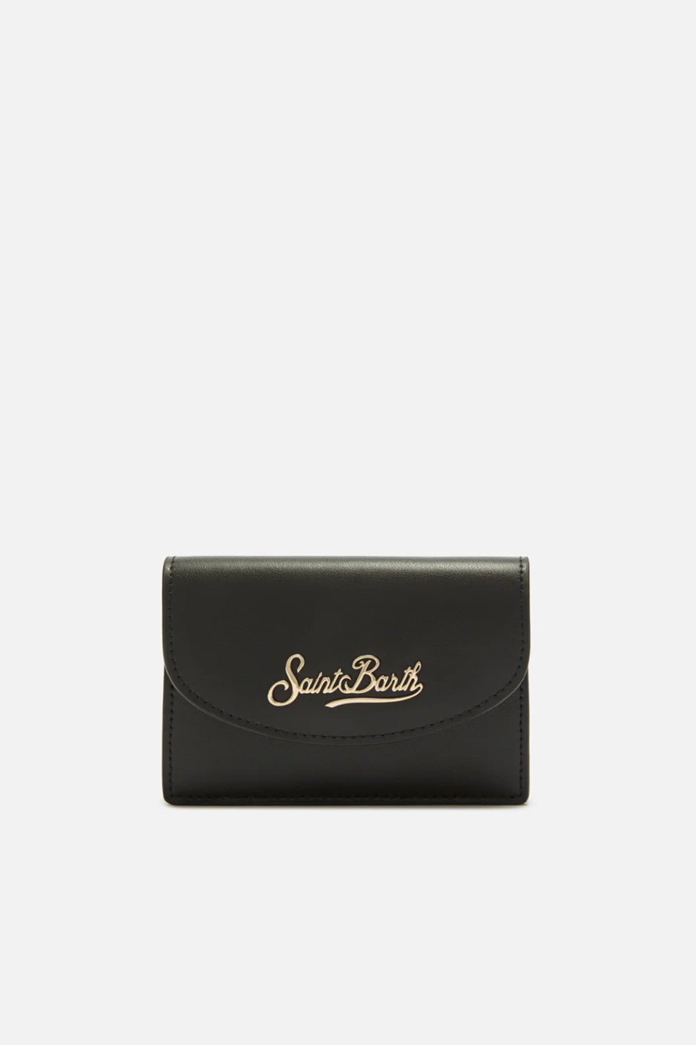 Portacarte in pelle con stampa logo CARDH01 /00701M Mc2 Saint Barth 