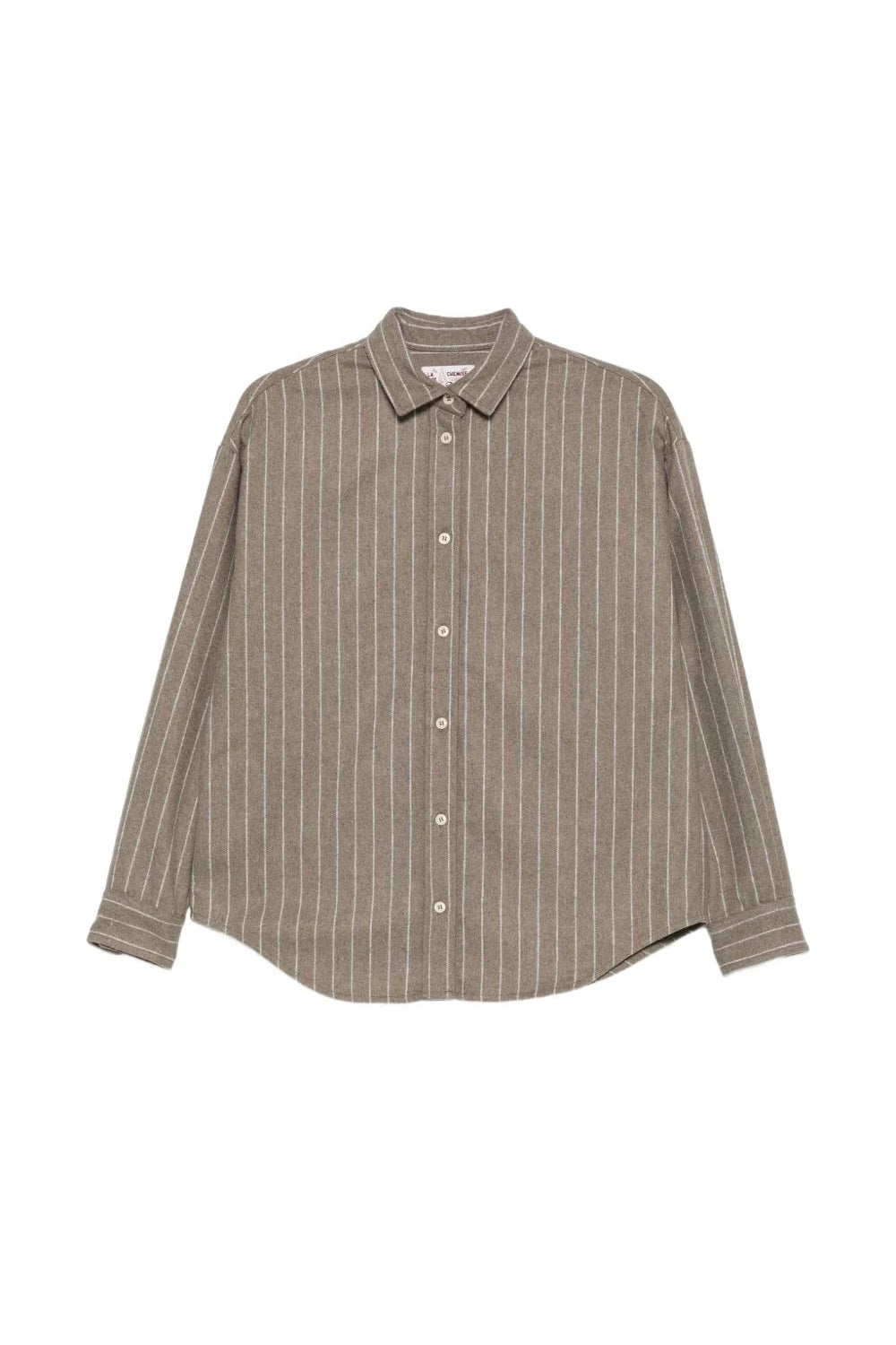 camicia flanella a righe GIG0001 /00455M Mc2 Saint Barth 
