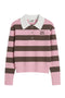 Maglione MC2 Saint Barth Hadidy con Colletto e Bottoni HAD001 /03924M Mc2 Saint Barth 