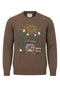 Maglia girocollo Heron in lana d'agnello <BR/> HER0001 /00626M Mc2 Saint Barth 