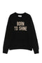 Maglione Alpaca New Queen con Scritta Strass QUE0010 /04358M Mc2 Saint Barth 