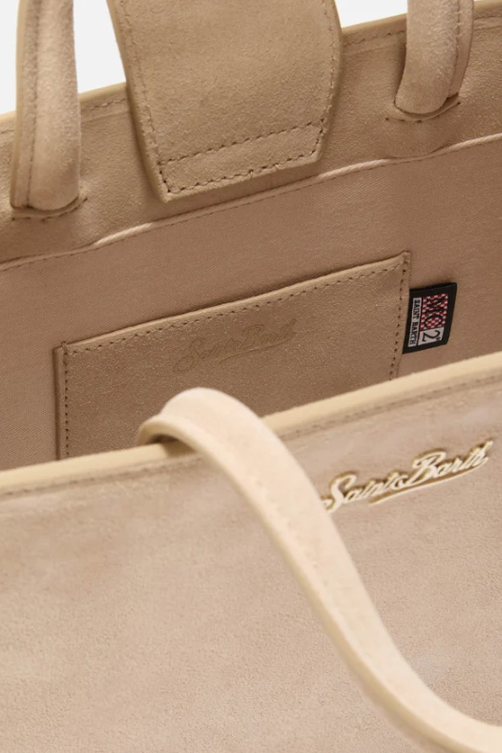 Borsa Medium ShoP in camoscio SHBM0001 /00100M Mc2 Saint Barth 