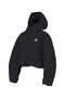 piumino corto con cappuccio WJ62V5SN BK New Balance 