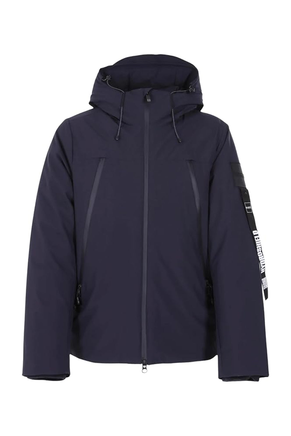 giubbotto con zip e cappuccio 4640M501C178 1844BLUE NAVY Outhere 