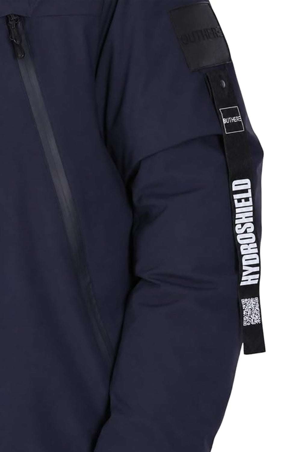 giubbotto con zip e cappuccio 4640M501C178 1844BLUE NAVY Outhere 