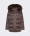 Piumino media lunghezza con cappuccio PED5439 1181967194 Peuterey 