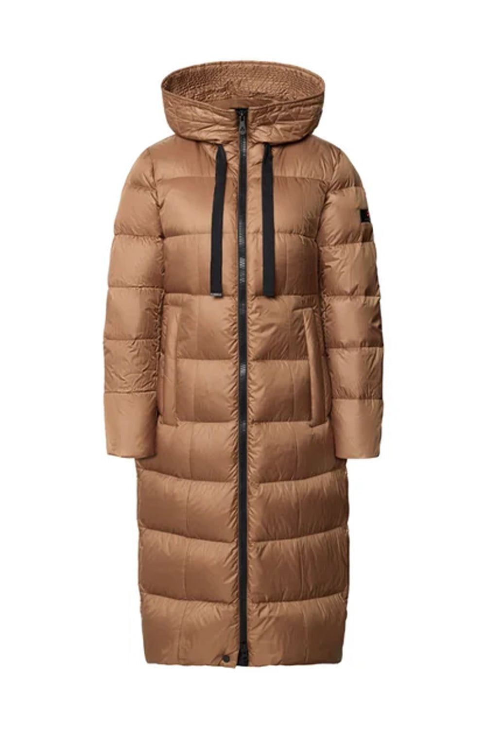 piumino lungo con zip e cappuccio PED5444 1181967987 Peuterey 