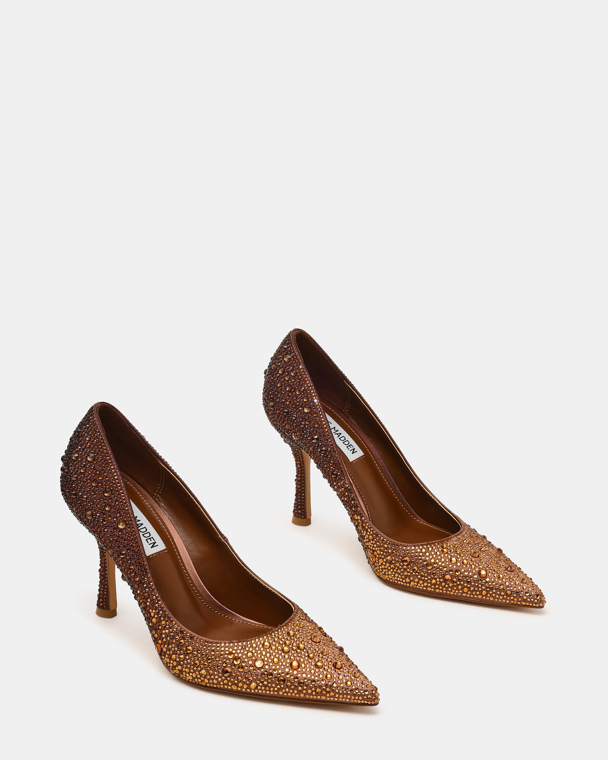 OMBRE SATIN W/STONES CATARINA /BROWN/BRONZE Steve Madden 