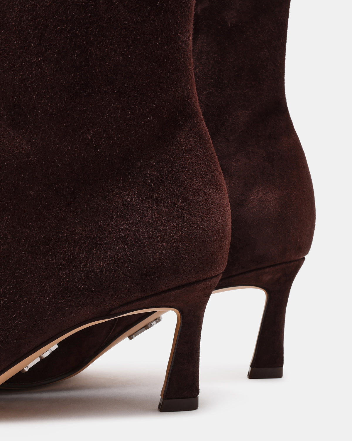 stivaletto scamosciato tacco kitten LULAH /COFFE SUEDE Steve Madden 