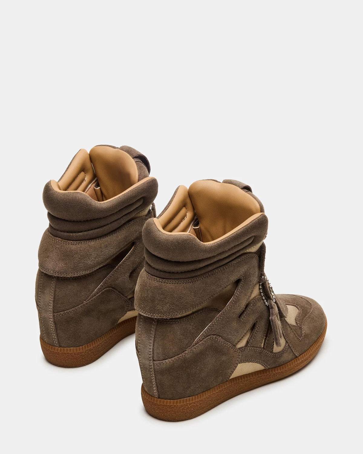 Mavis Sneaker Taupe Suede MAVIS /TAUPE SUEDE Steve Madden 