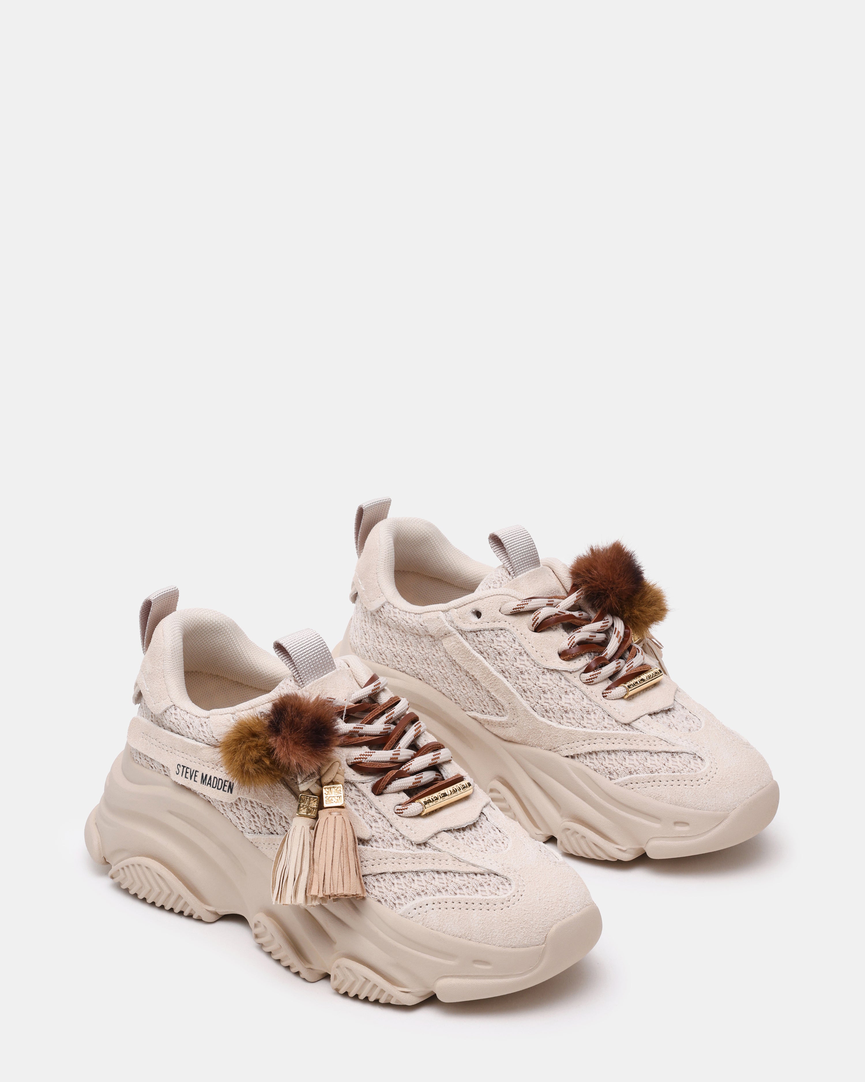 sneakers POSSESSION con suola platform POSSESSION /BONE SUEDE Steve Madden 