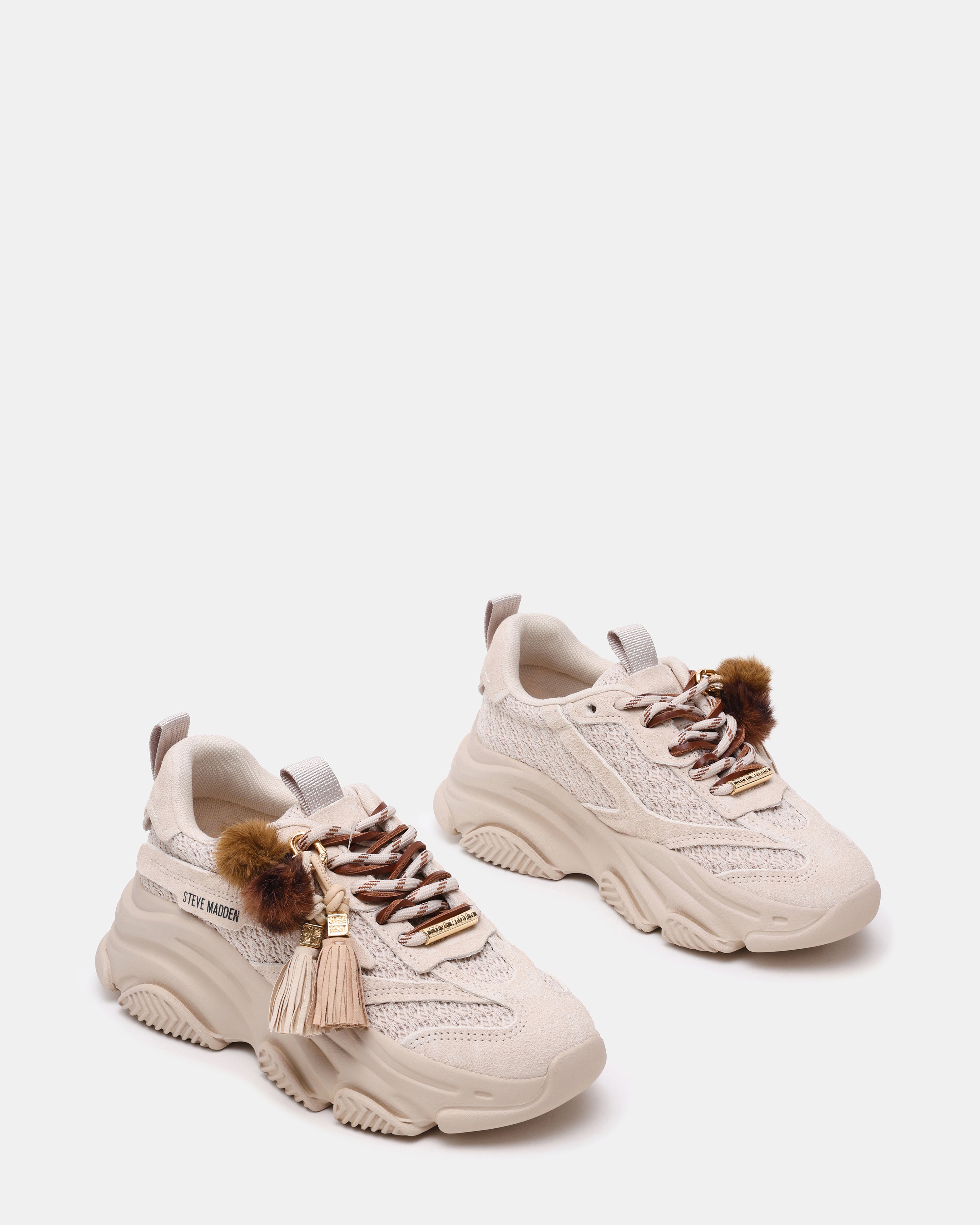 sneakers POSSESSION con suola platform POSSESSION /BONE SUEDE Steve Madden 