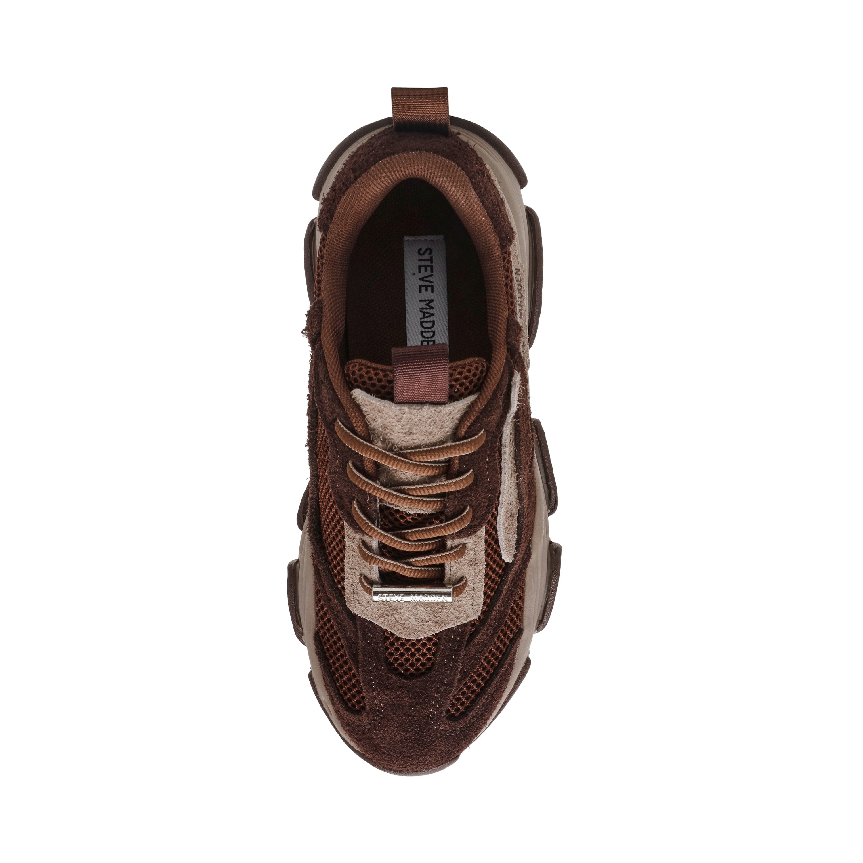 sneakers POSSESSION con suola platform POSSESSION /COFFE SUEDE Steve Madden 