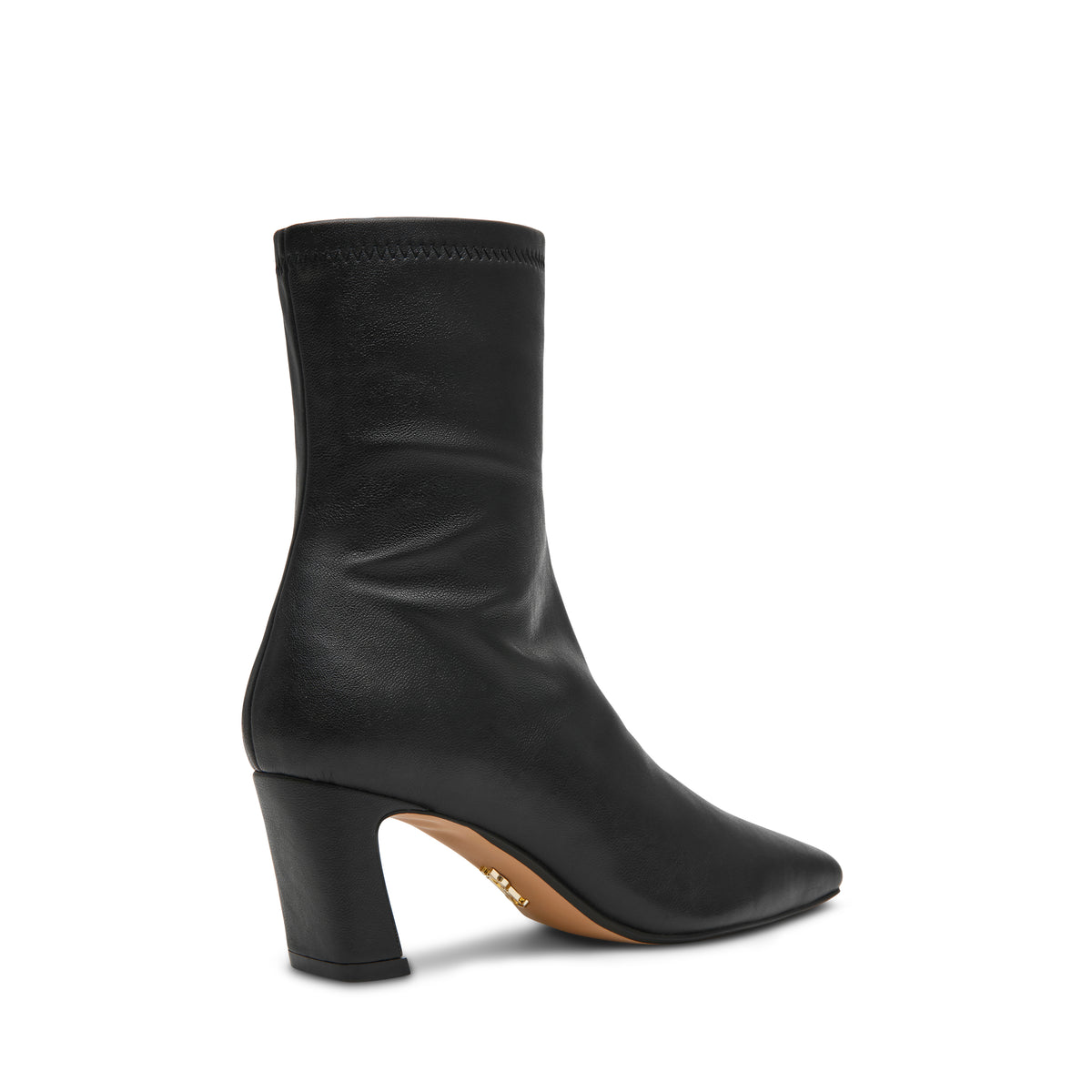 stivaletto tacco largo WILLAH /BLACK LEATHER Steve Madden 