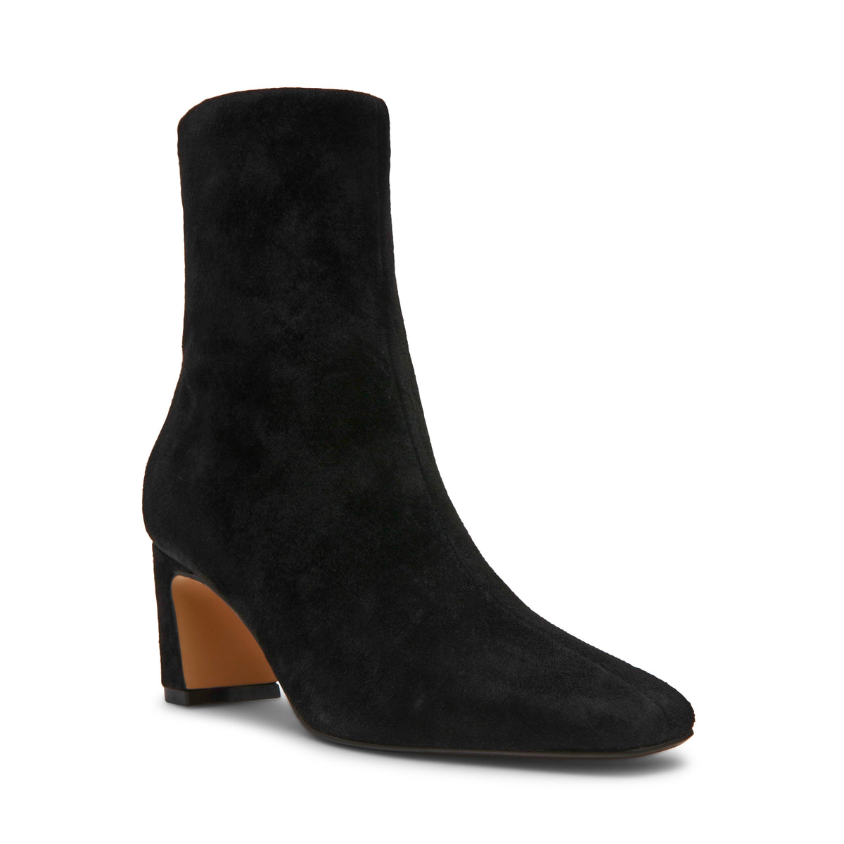 stivaletto tacco largo WILLAH /BLACK SUEDE Steve Madden 