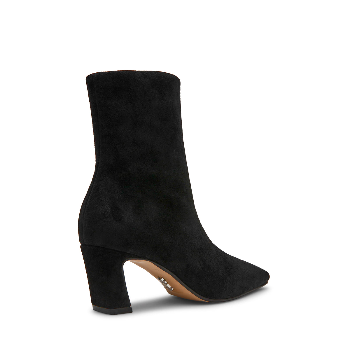 stivaletto tacco largo WILLAH /BLACK SUEDE Steve Madden 
