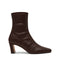 stivaletto tacco largo WILLAH /BROWN LEATHER Steve Madden 