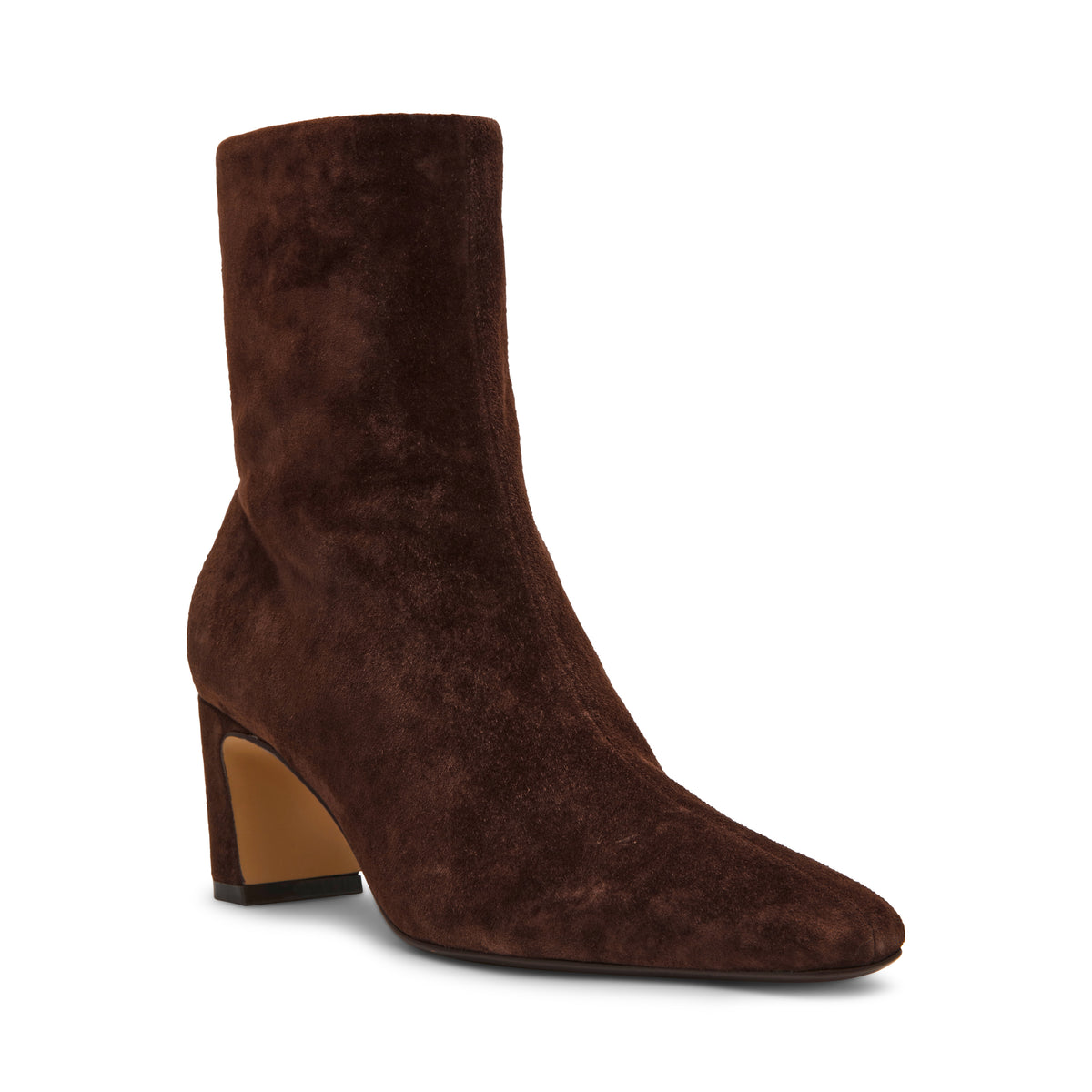 stivaletto tacco largo WILLAH /BROWN SUEDE Steve Madden 