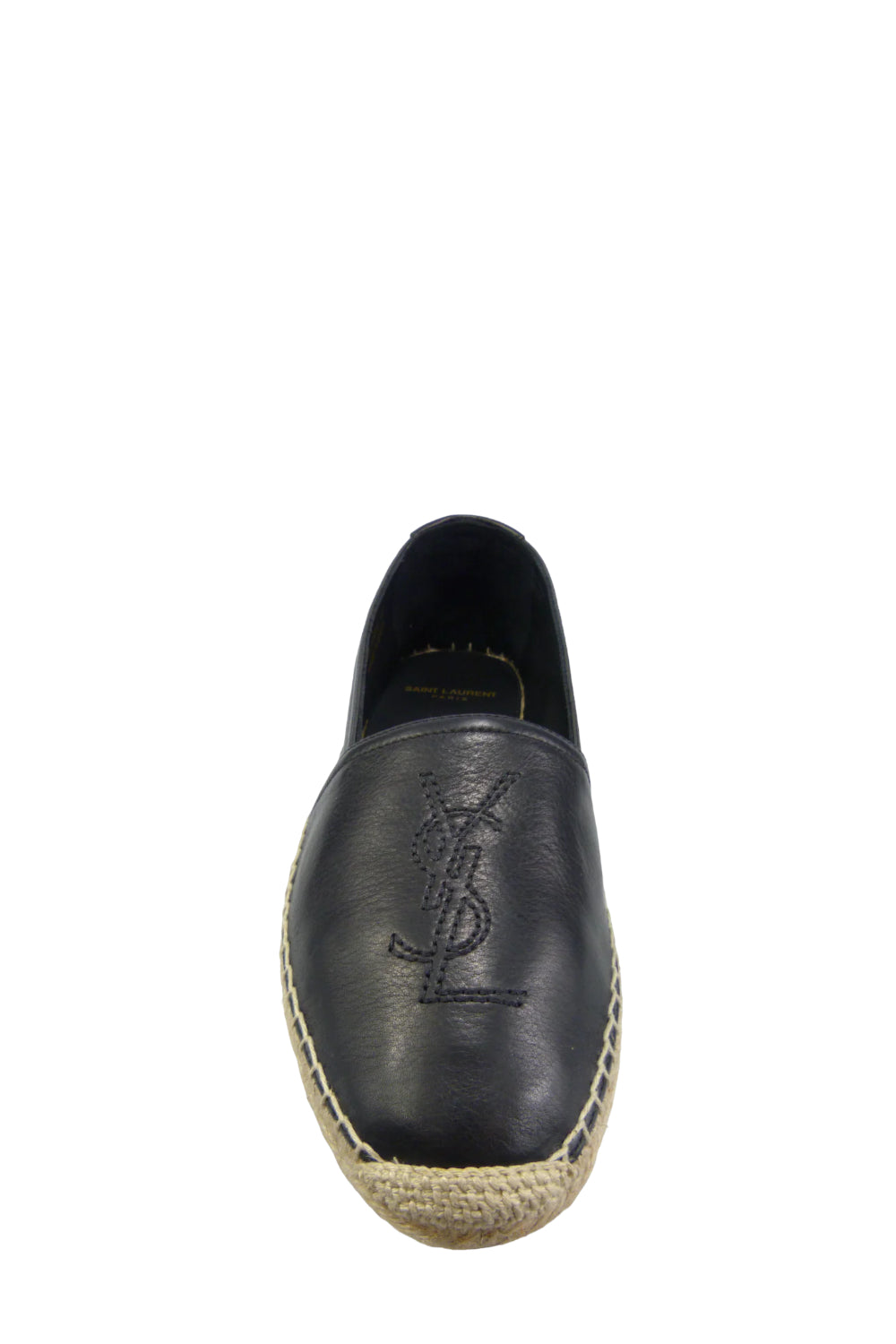 Espadrillas Saint Laurent in Pelle a Grana 5096160AS00 /1000 Saint Laurent 