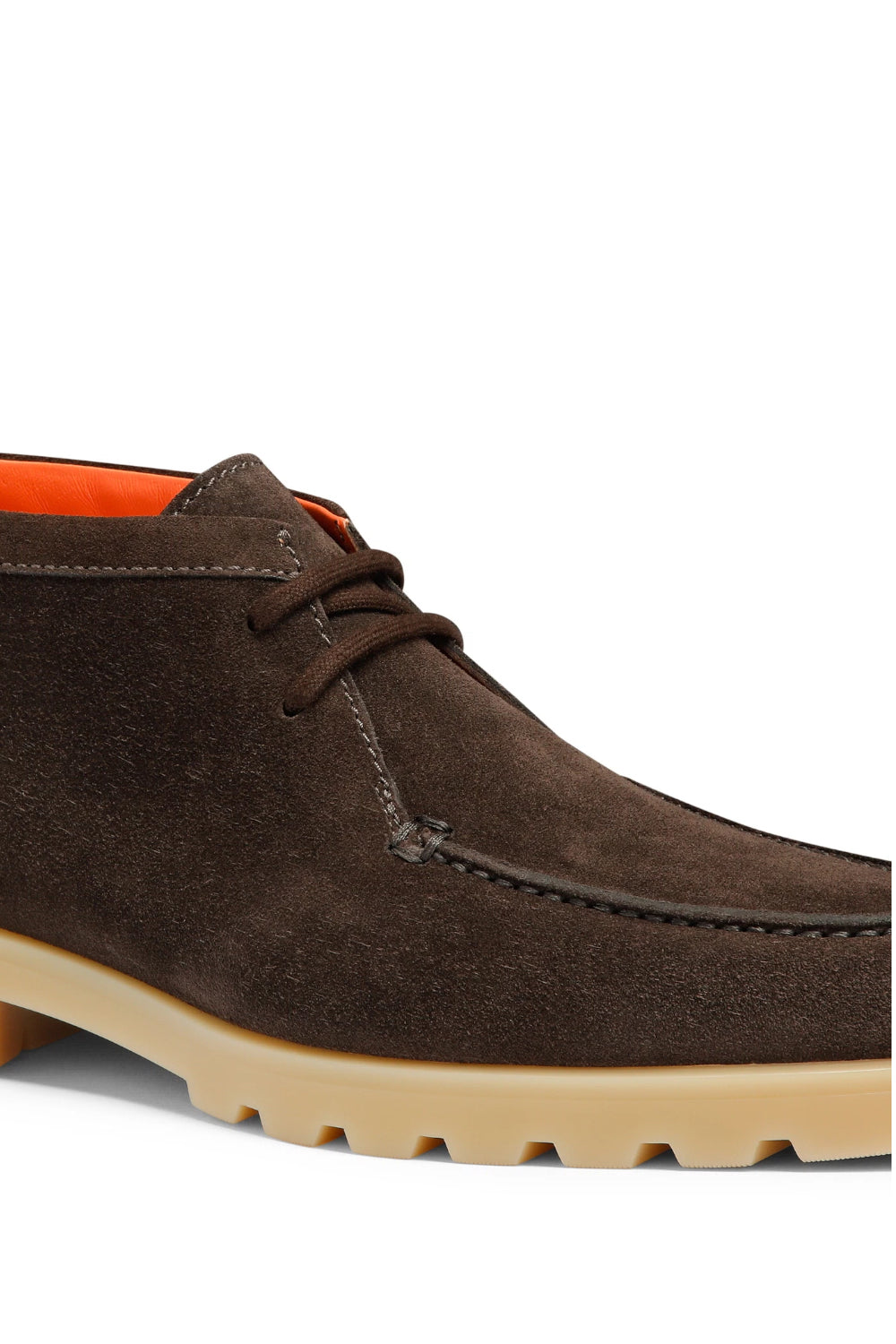 Stivaletto Desert Santoni Uomo in Suede Marrone MGDC18609AMBBSEYT50 MARRONE Santoni 