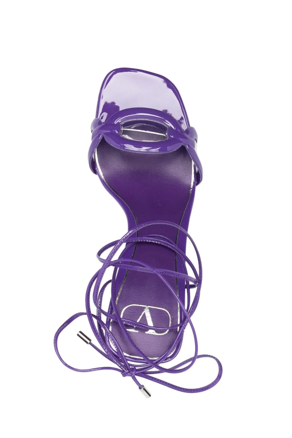 Sandalo Chain 1987 Valentino Garavani in Pelle e PVC  Tacco in Plexiglass 2W2S0GH4LMY /V3P Valentino Garavani 