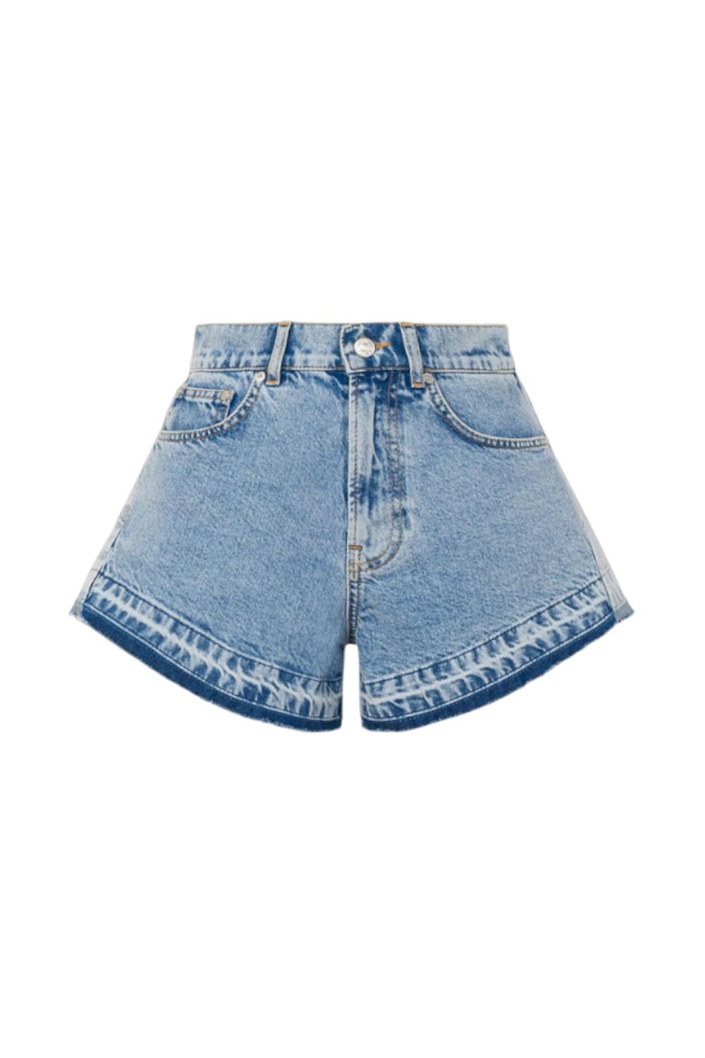 Short in denim Moschino Jeans<BR/> 0316 37191303 Moschino Jeans 