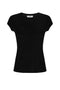 T-shirt in jersey con ricamo<BR/> MA004 51E2110 Elisabetta Franchi 
