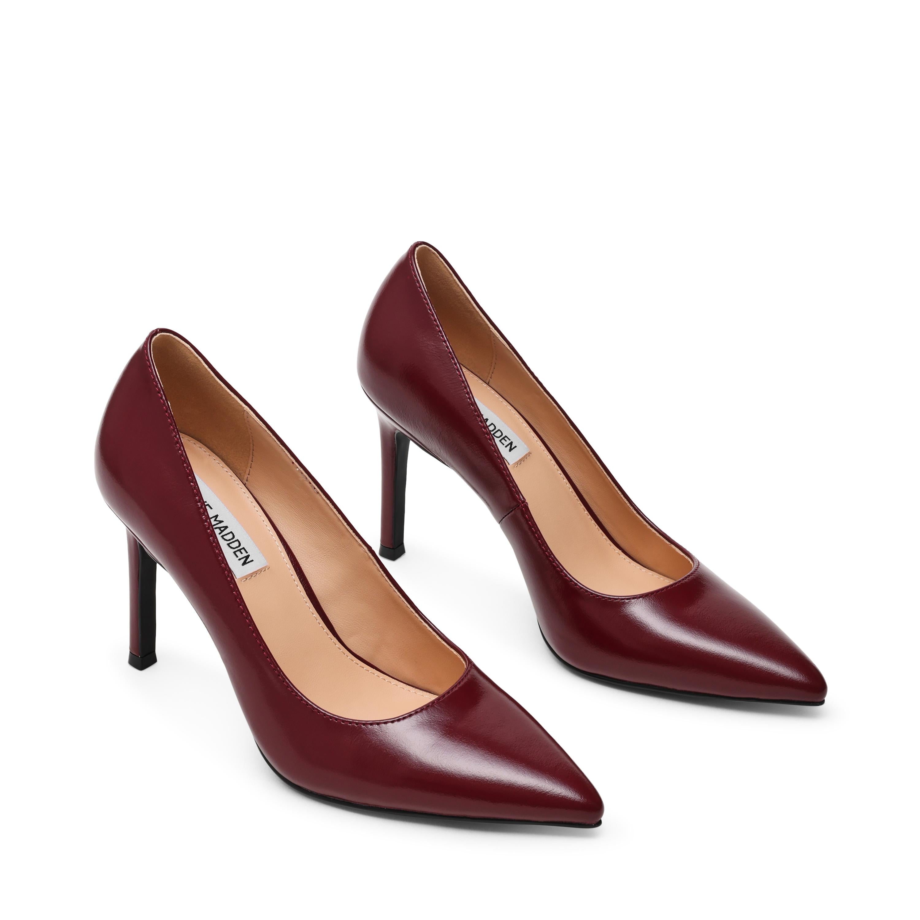 STEVE MADDEN Décolleté Secured in Pelle<BR/> SECURED /CHERRY Steve Madden 