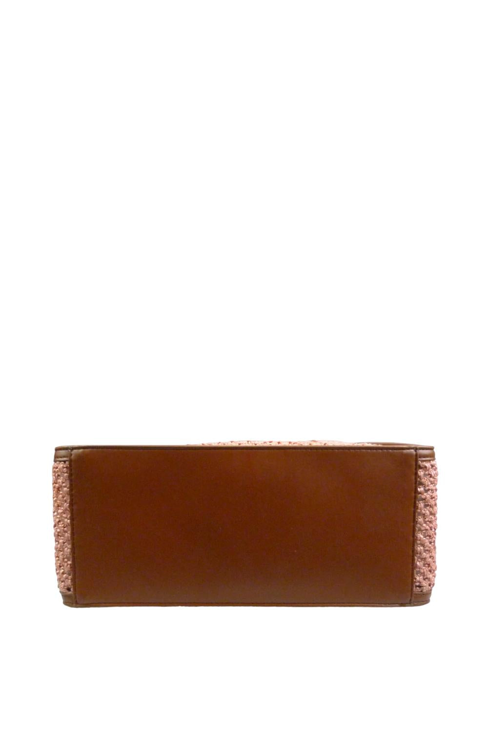 Stella McCartney Raffia Mesh Logo Bag<br>