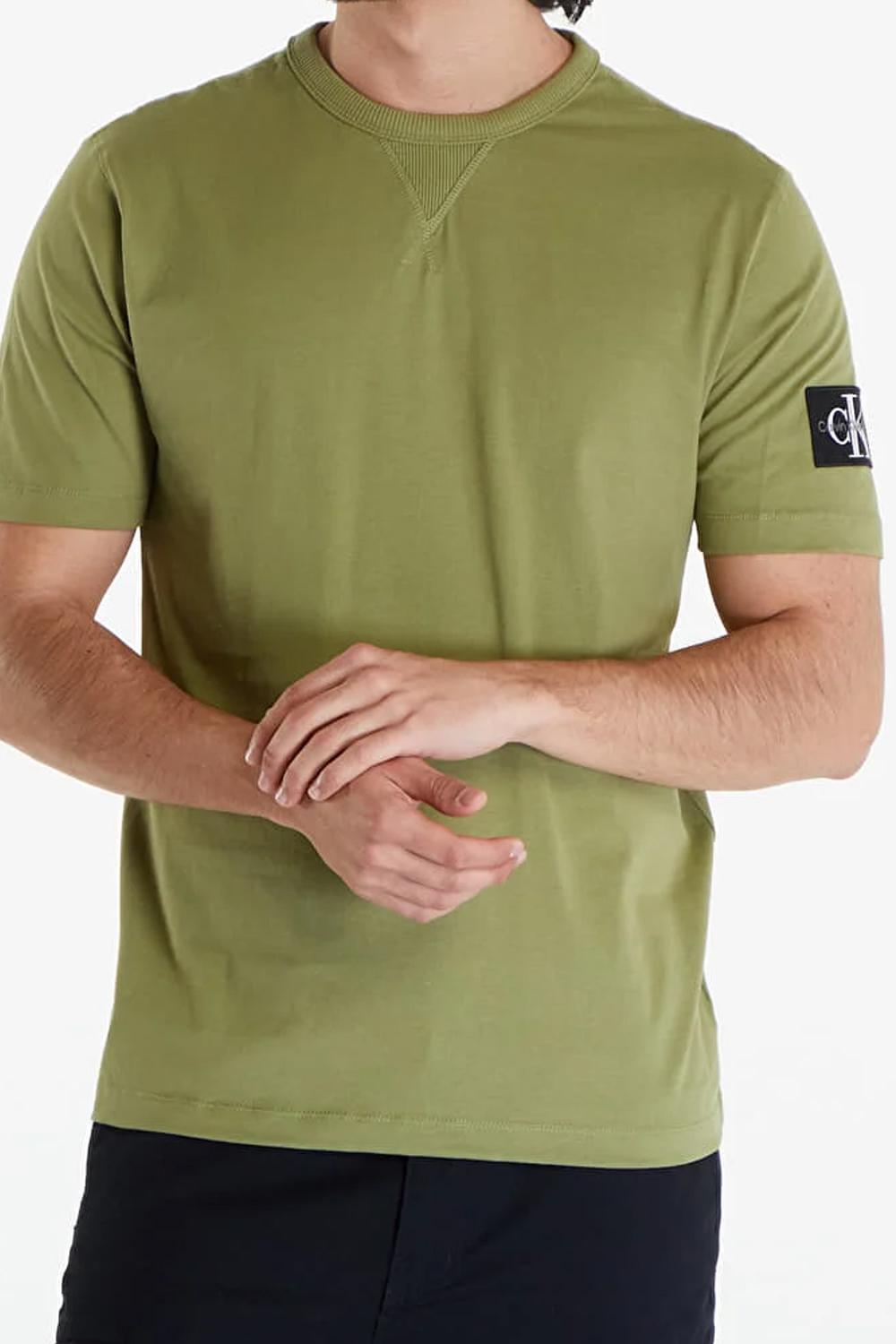T-shirt con Badge Calvin Klein Jeans <BR/> J30J323484 LMD Calvin Klein 