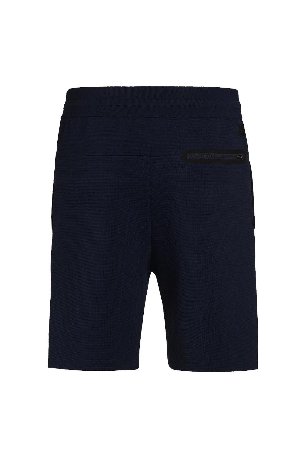 Bermuda 3D Knit Tessuto Senza Cuciture con Elastico in Vita ATA22068 NAVY BLUE Alpha Tauri 