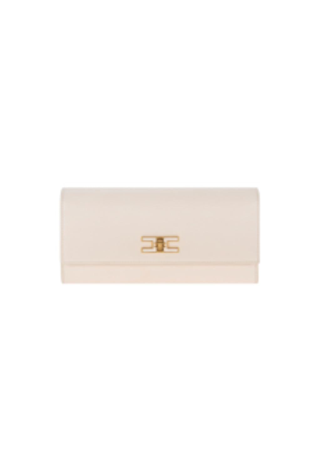 Baguette con tracolla e placca logo<BR/> BS32A 51E2193 Elisabetta Franchi 