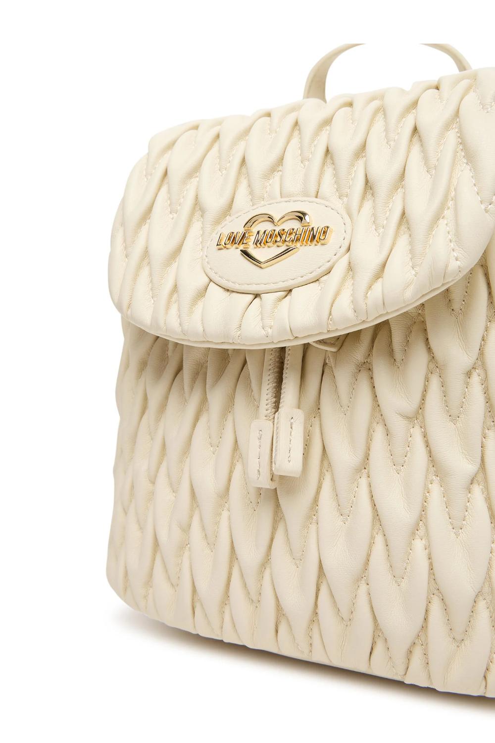 Zaino in tessuto morbido trapuntato<BR/> JC4015PP1N LH0110 Love Moschino 