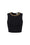 Top in maglia a rombi con dettaglio gioiello