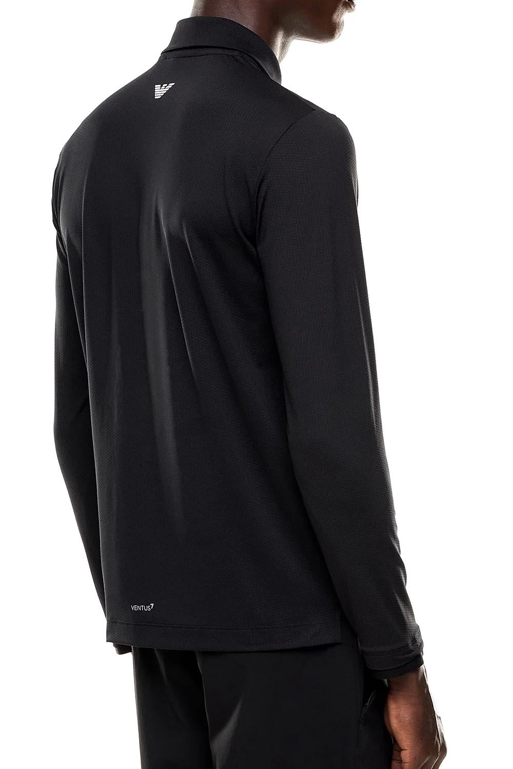 Polo a maniche lunghe Golf Pro in tessuto tecnico VENTUS7 7M000867 AF13755UC001 EA7 Emporio Armani 