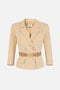Giacca in tessuto tecnico bielastico GI224 61E2470 Elisabetta Franchi 