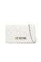 Pochette trapuntata Love Moschino con logo lettering e catena JC4079PP1O LA0100 Love Moschino 