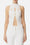 Ribbed tank top with cut-out<br>