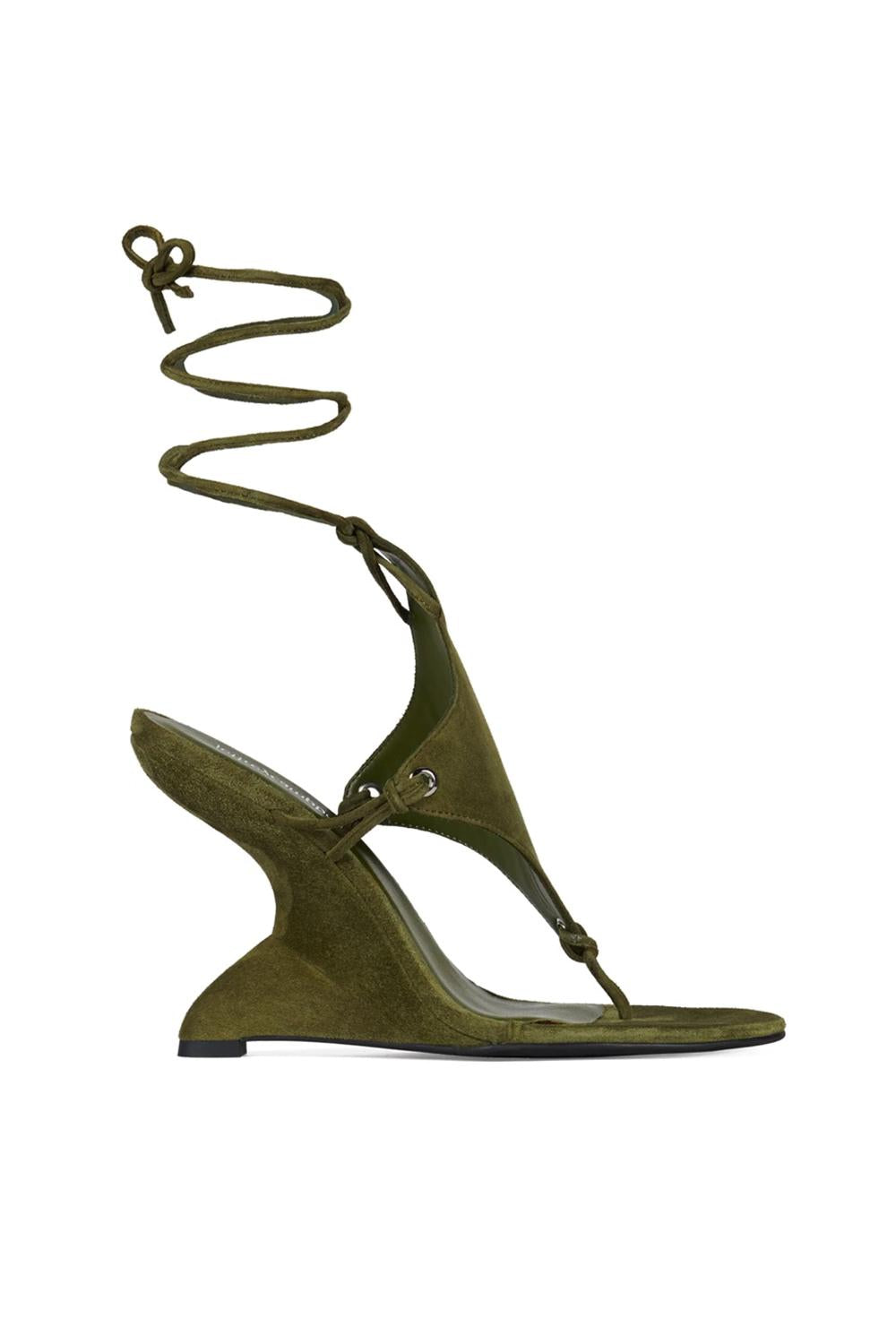 SANDALO PACHOULI SUEDE PACHOULI /OLIVE SUEDE Jeffrey Campbell 