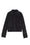 Giacca in pelle scamosciata con tasche frontali