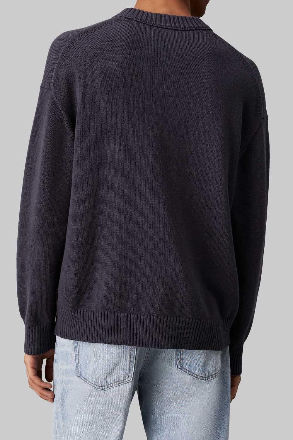 Maglione misto cotone e lana oversize<BR/> J30J326195 BAN Calvin Klein 