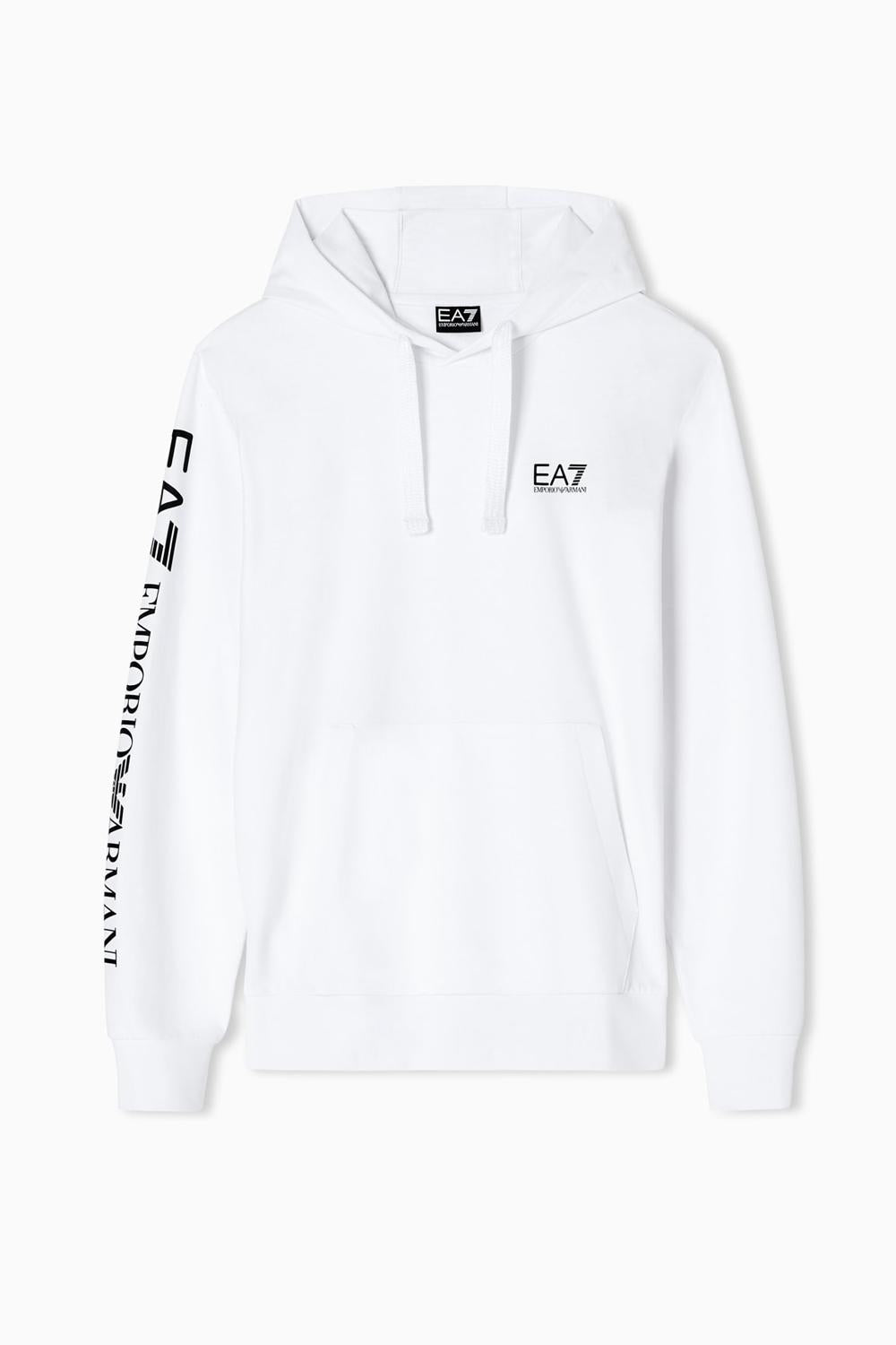 Felpa con cappuccio Logo Series EA7 in cotone 7M000569 AF13512M0003 EA7 Emporio Armani 