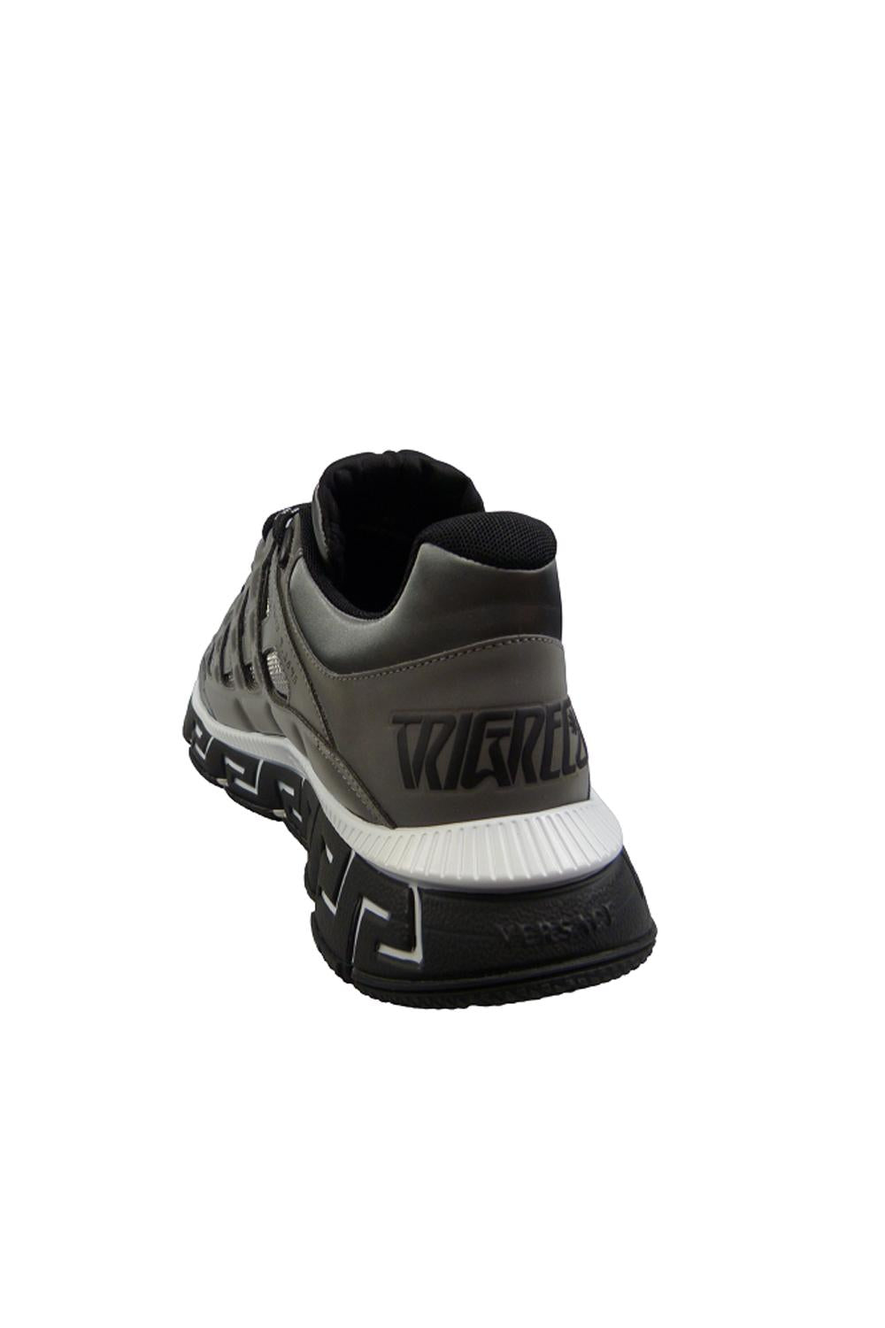 Sneakers Versace Trigreca in Nylon Argento DSU80941A058472 /E180 Versace 