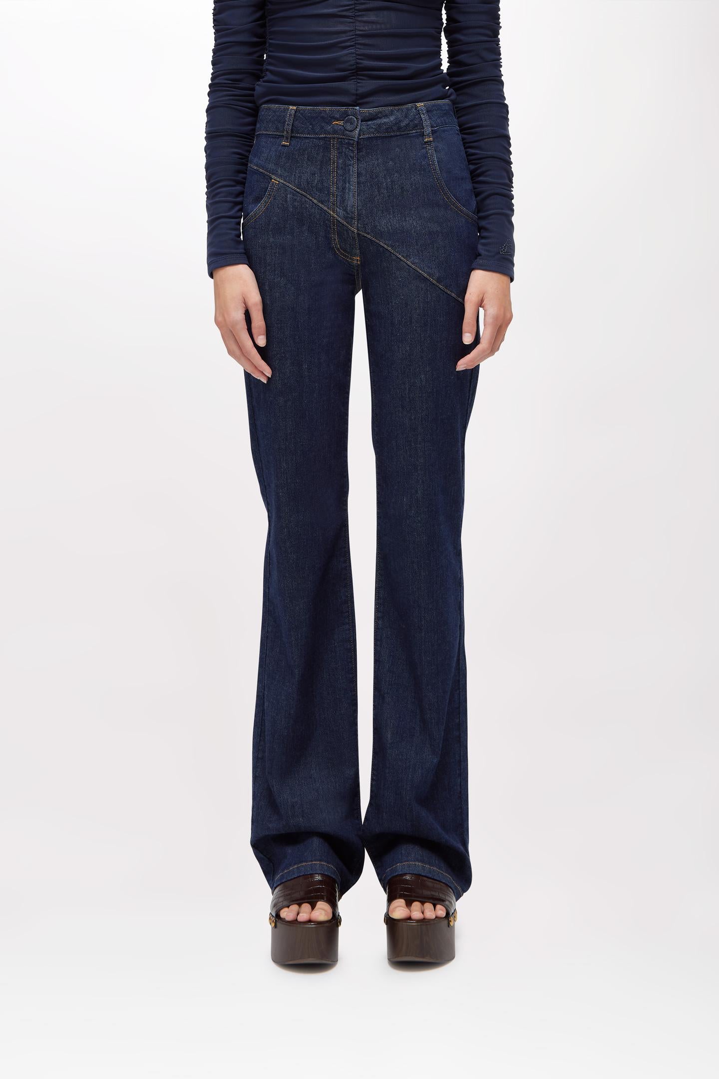 JEANS A VITA ALTA IN DENIM RA6068 D499277951 Blugirl 