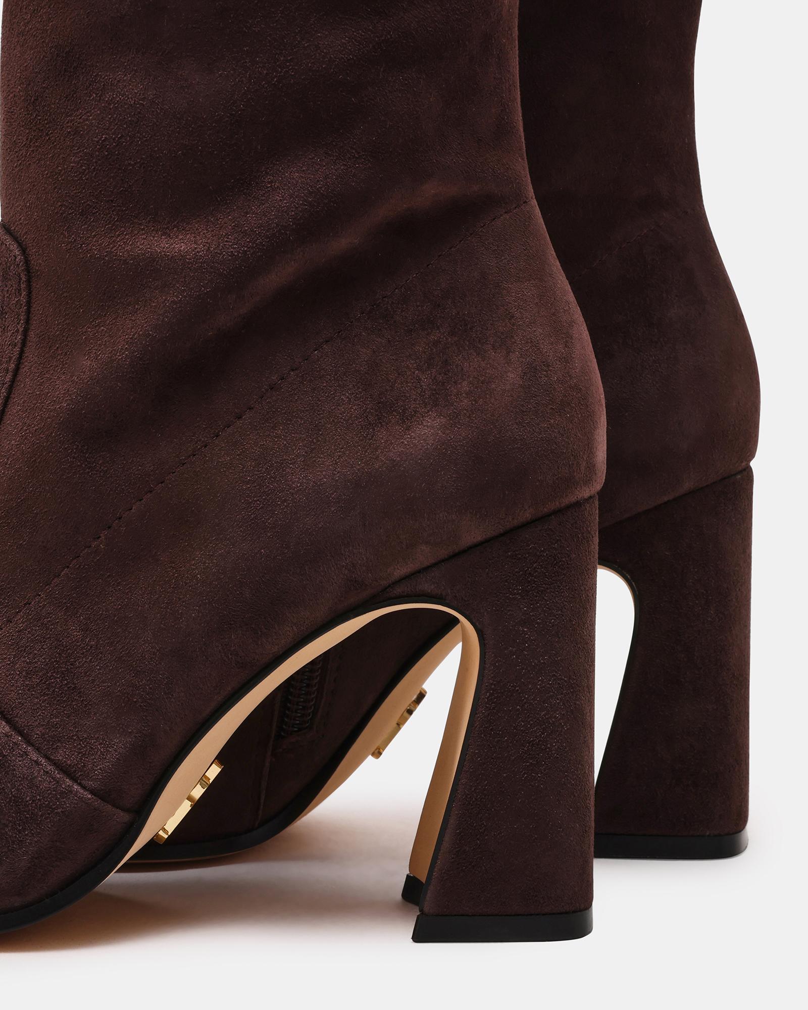 Stivale TREASURY in Suede TREASURY /BROWN SUEDE Steve Madden 