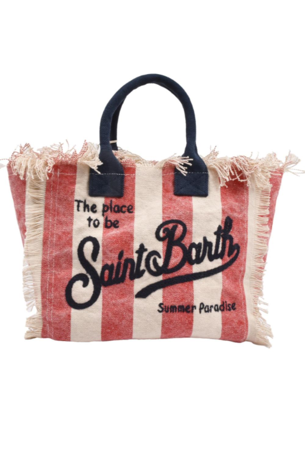 Borsa Colette in canvas di cotone COL0001 /04195H Mc2 Saint Barth 