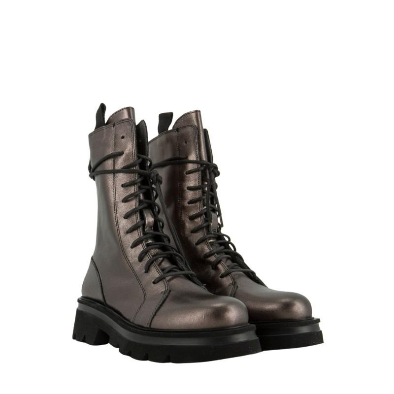 Stivale Scorpio in Pelle Metallizzata SCORPIO SILK OXYD Patrizia Bonfanti 