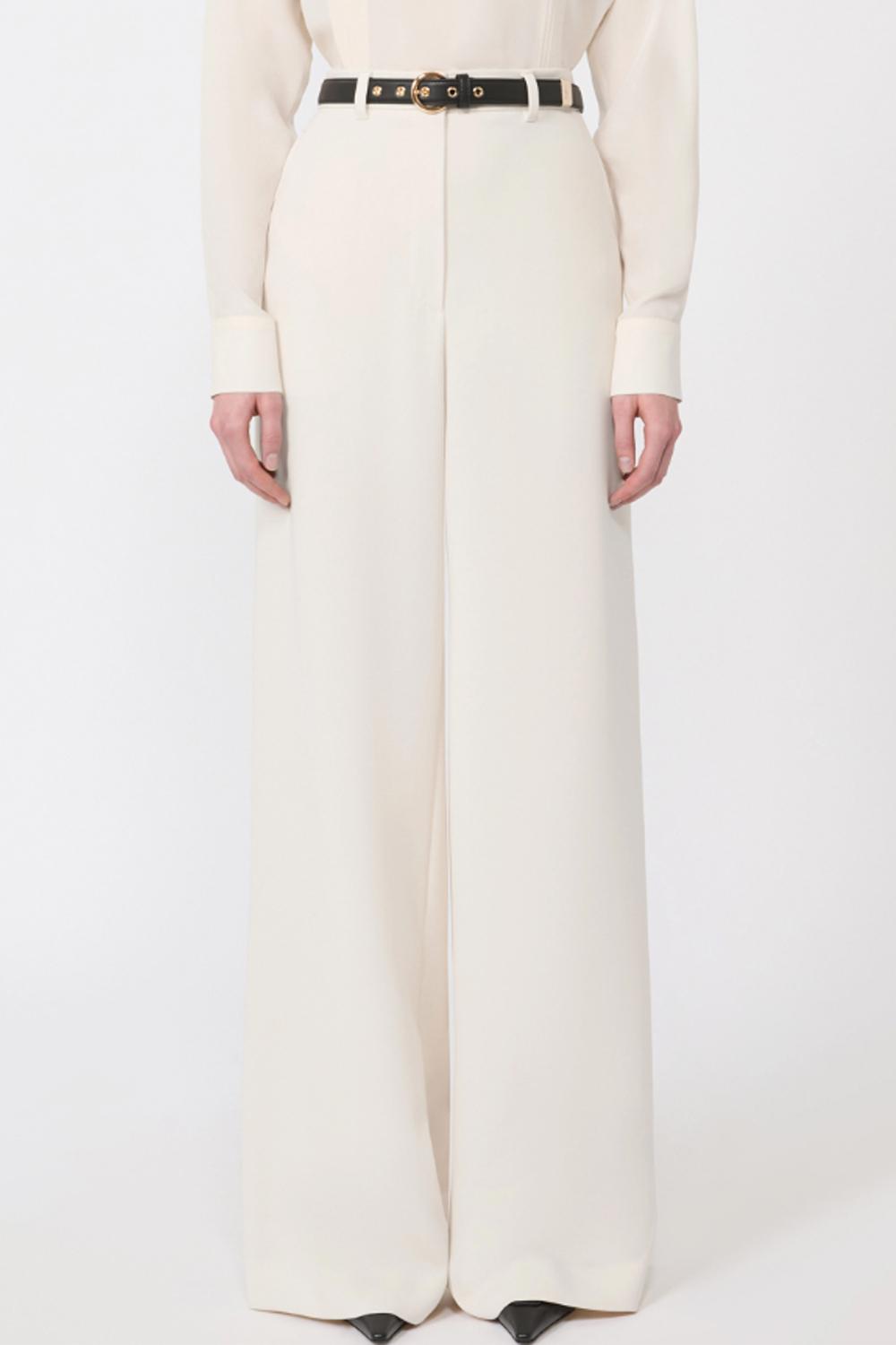 Pantalone in cady MSTAMICO 060BEIGE Max Mara Studio 