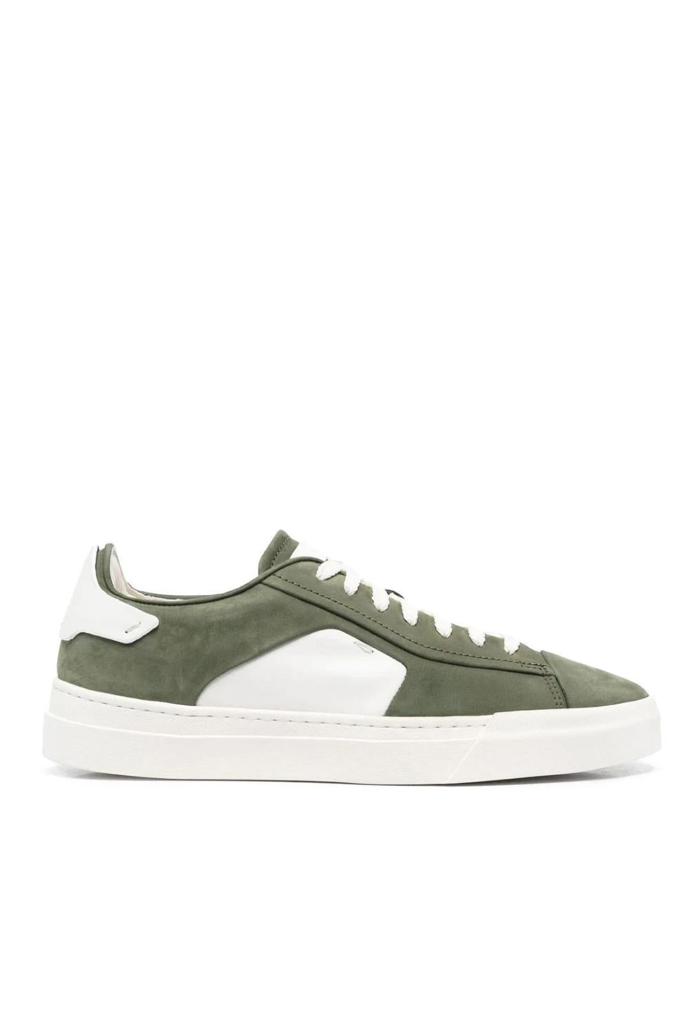 Sneakers Darts Santoni in Nabuk Verde Militare MBGT21553PNNGNTFV52 VERDE MILITARE Santoni 