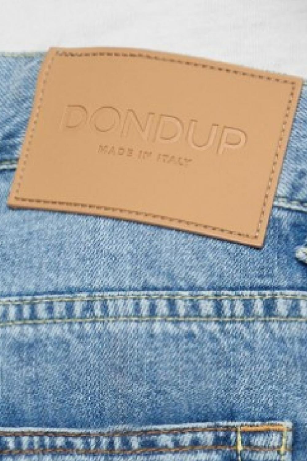 Jeans Amber wide leg<BR/> DP619 DF0261D-IN5800 Dondup 